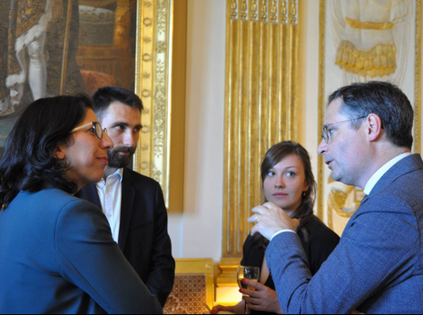 La promotion des conservateurs du patrimoine Michelle Perrot est reçue par le ministère de la culture, photo de Justine Ballay, 2023, Inp La promotion des conservateurs du patrimoine Michelle Perrot est reçue par le ministère de la culture, photo de Justine Ballay, 2023, Inp