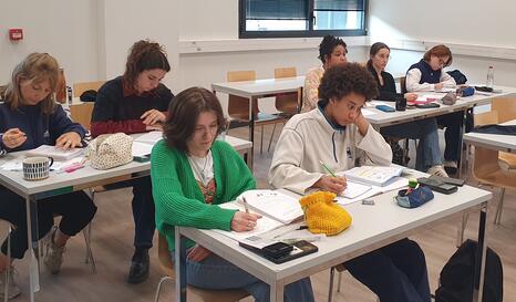 Les étudiants du programme Egalité des chances au travail, 2024 - Photo : INP Les étudiants du programme Egalité des chances au travail, 2024 - Photo : INP