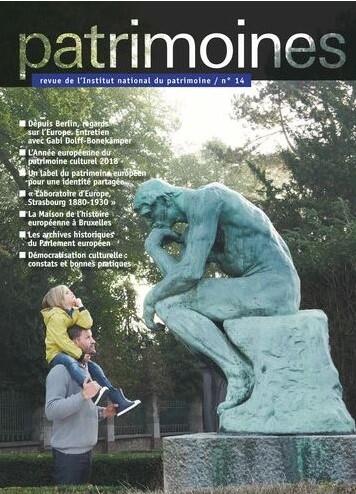 Couverture de Patrimoines, revue de l'Institut national du patrimoine n°14