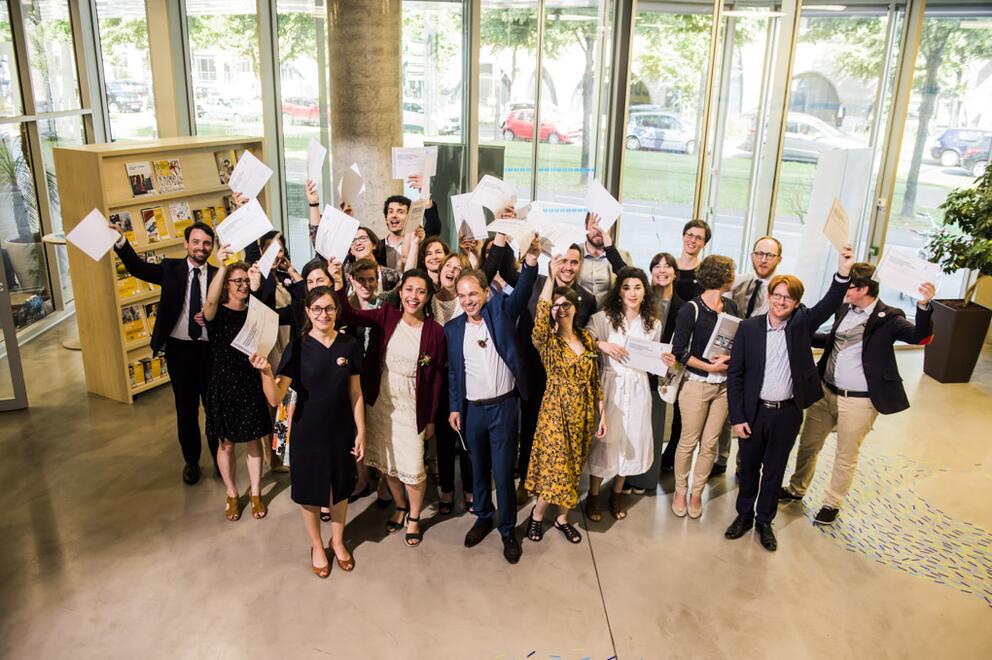 Remise diplôme conservateur - Photo : DR