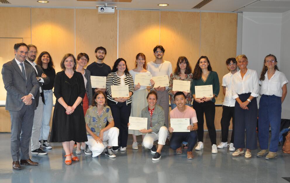 Remise des diplômes d'initiation à la conservation patrimoniale 2023 _ Photo : INP