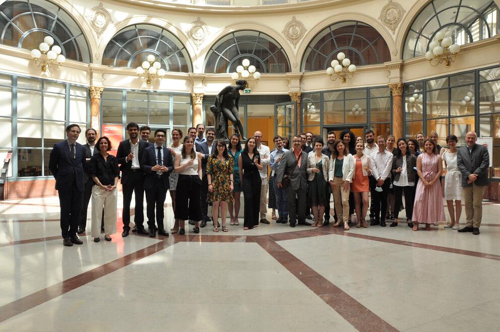 La promotion des conservateurs Brigitte Lainé, 18 juin 2021 - Photo : INP La promotion des conservateurs Brigitte Lainé, 18 juin 2021 - Photo : INP