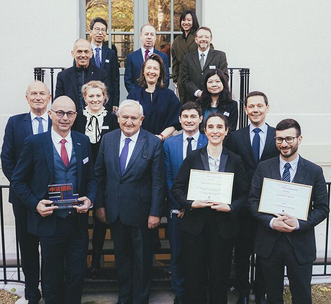 Remise du prix par le Comité France Chine - Photo : DR