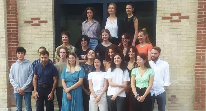 Les élèves restaurateurs de 1ère année (2022) - Photo : INP Les élèves restaurateurs de 1ère année (2022) - Photo : INP