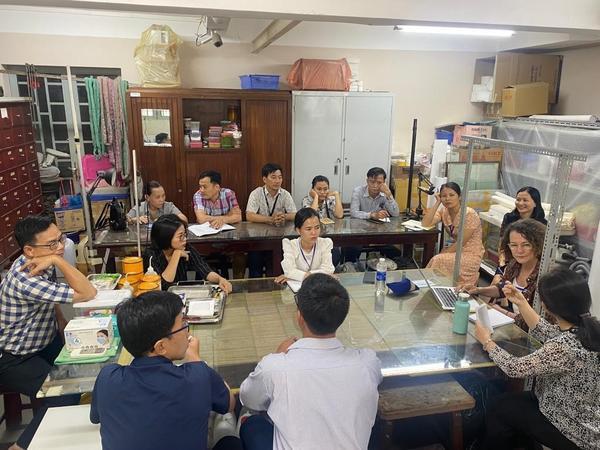 Formation à Hô Chi Minh-Ville - Photo : Hoang Dieu Quynh, 2023 Formation à Hô Chi Minh-Ville - Photo : Hoang Dieu Quynh, 2023