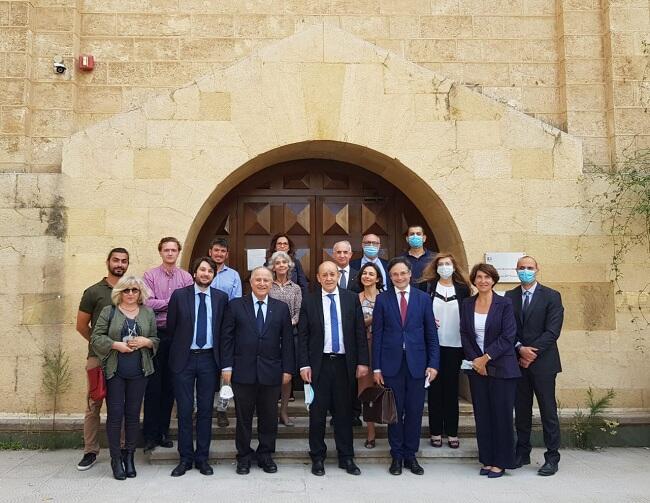 Visite institutionnelle Liban 2021 - Photo : INP Visite institutionnelle Liban 2021 - Photo : INP