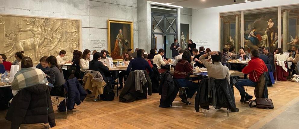 Les élèves conservateurs du patrimoine (2024) pendant leur semaine d'intégration en Isère - Photo : INP