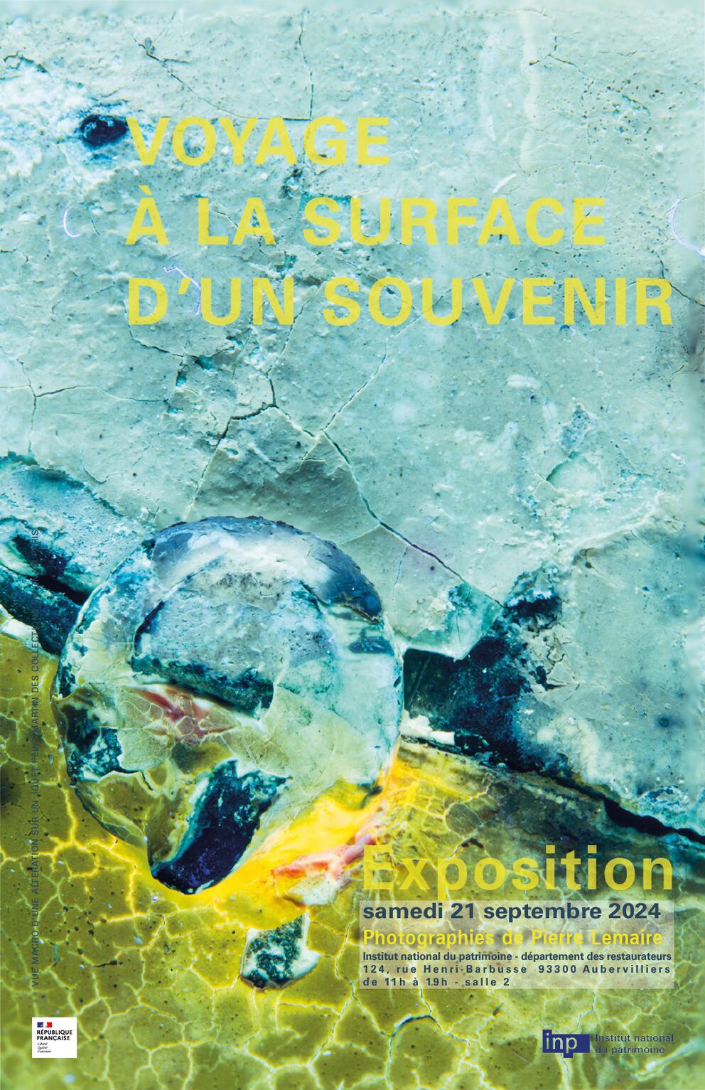 Affiche de l'exposition de Pierre Lemaire - Photo : Pierre Lemaire Affiche de l'exposition de Pierre Lemaire - Photo : Pierre Lemaire