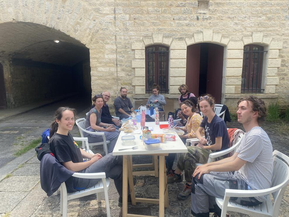 Les étudiants de l'Inp et du Talm au musée de Cluny - Photo : INP Les étudiants de l'Inp et du Talm au musée de Cluny - Photo : INP