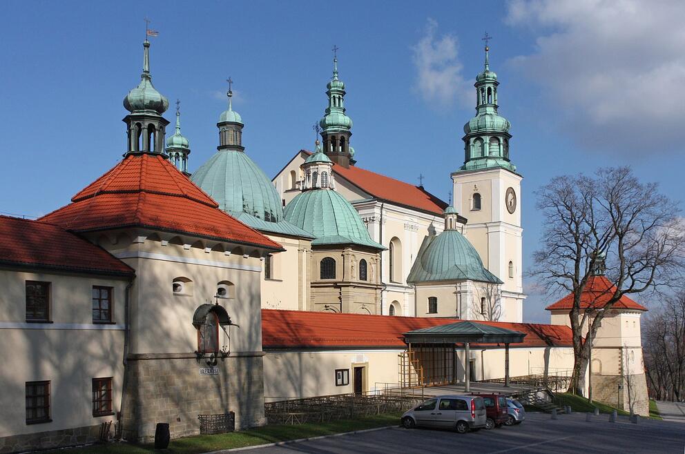 Basilica of St. Mary in Kalwaria Zebrzydowska - Photo : CC BY Ludwig Schneider Basilica of St. Mary in Kalwaria Zebrzydowska - Photo : CC BY Ludwig Schneider