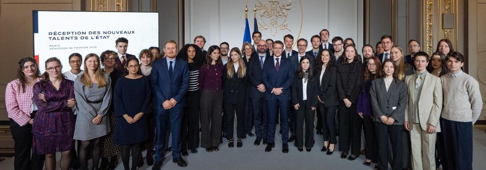 Réception des Prépas Talents à l'Elysée 2026 - Photo : DR