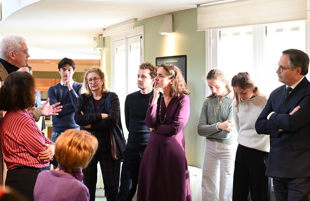 Inauguration du centre de ressources documentaires Jean-Pierre Bady